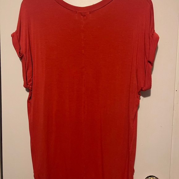 Women's Red Casual Top - Picture 2 of 2
